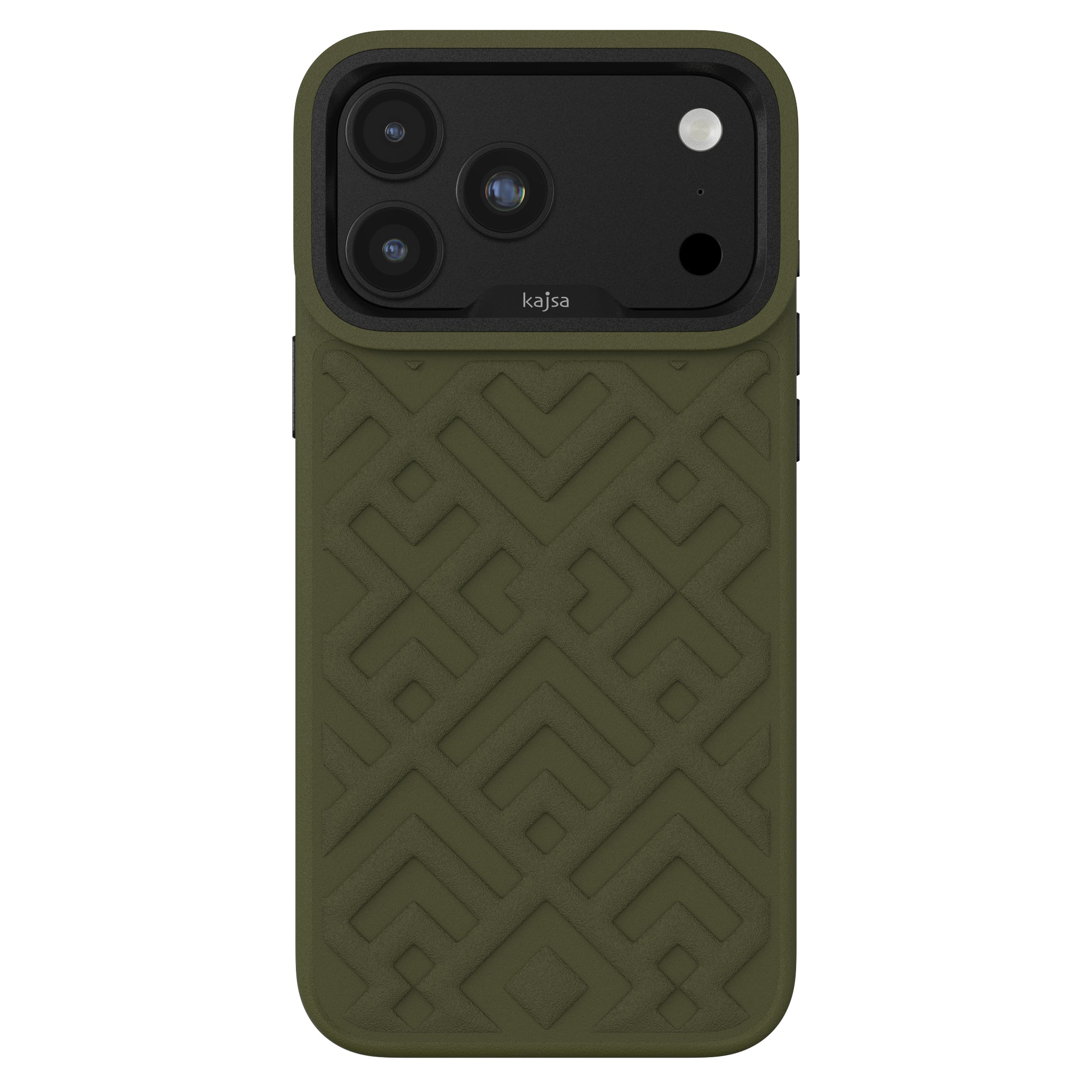 Briquette Collection - Rhombus Back Case for iPhone 18 (MagSafe Compatible)