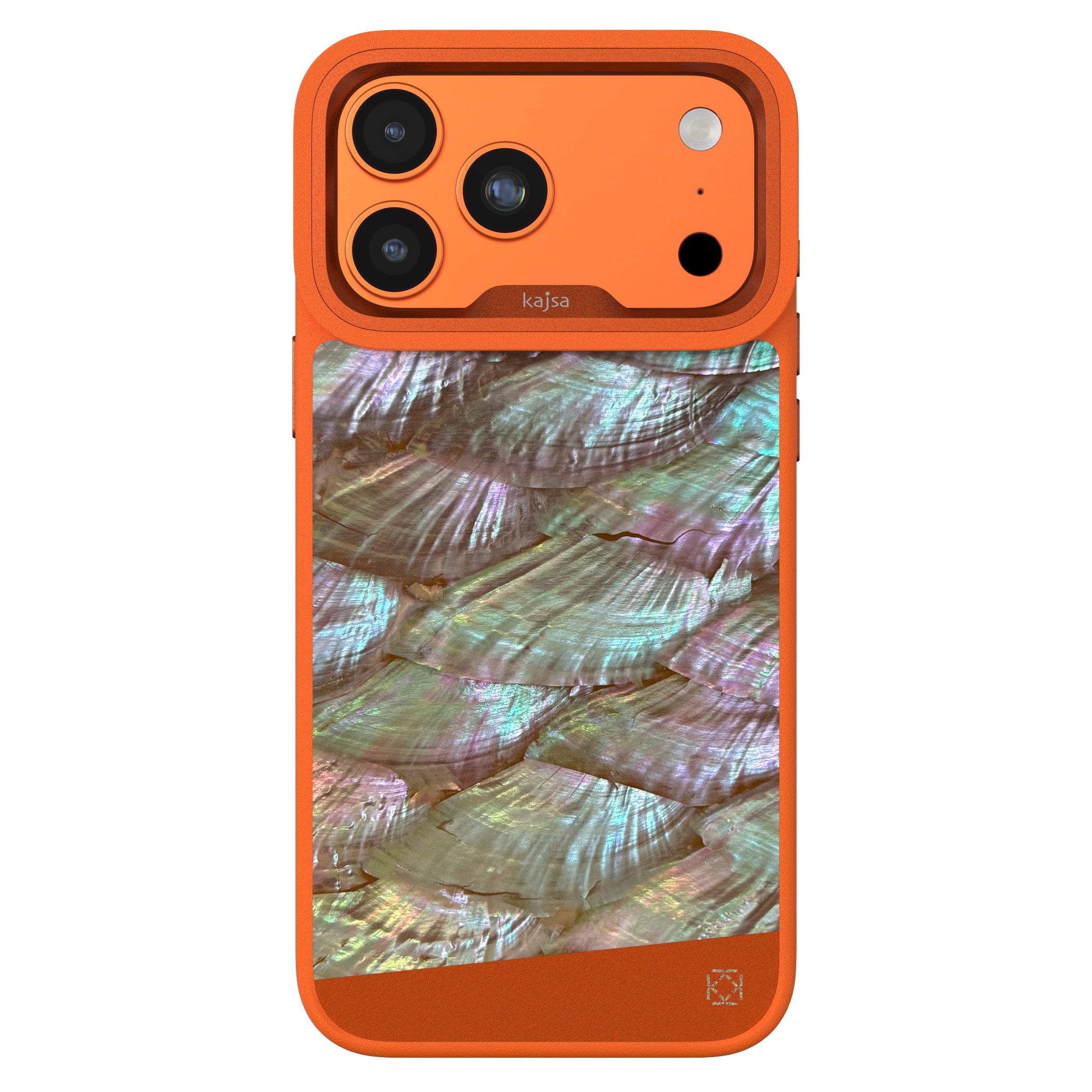 Glamorous Collection - Pearl Patchwork Back Case for iPhone 17 (MagSafe Compatible)