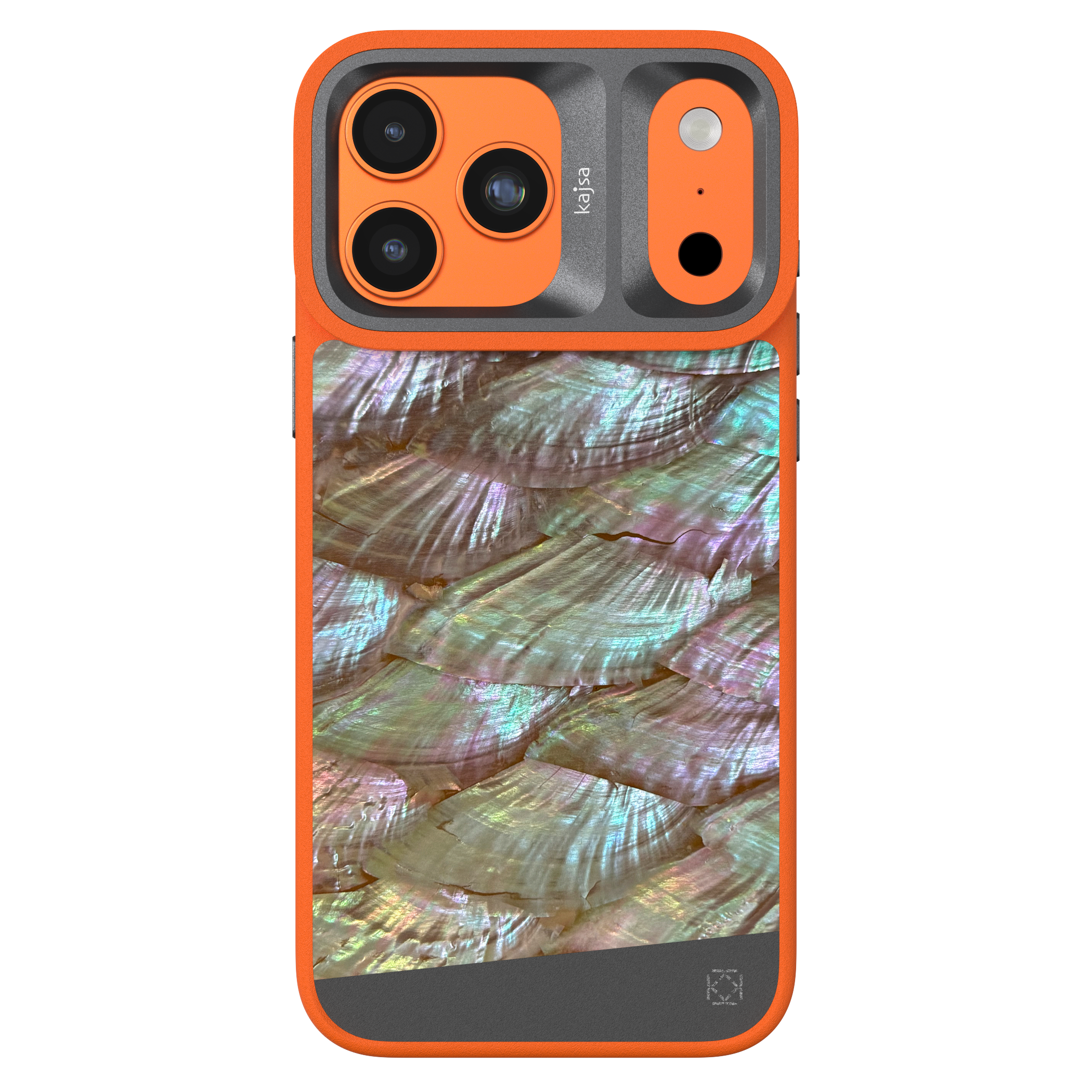 Glamorous Collection - Pearl Patchwork Back Case for iPhone 17 (MagSafe Compatible)