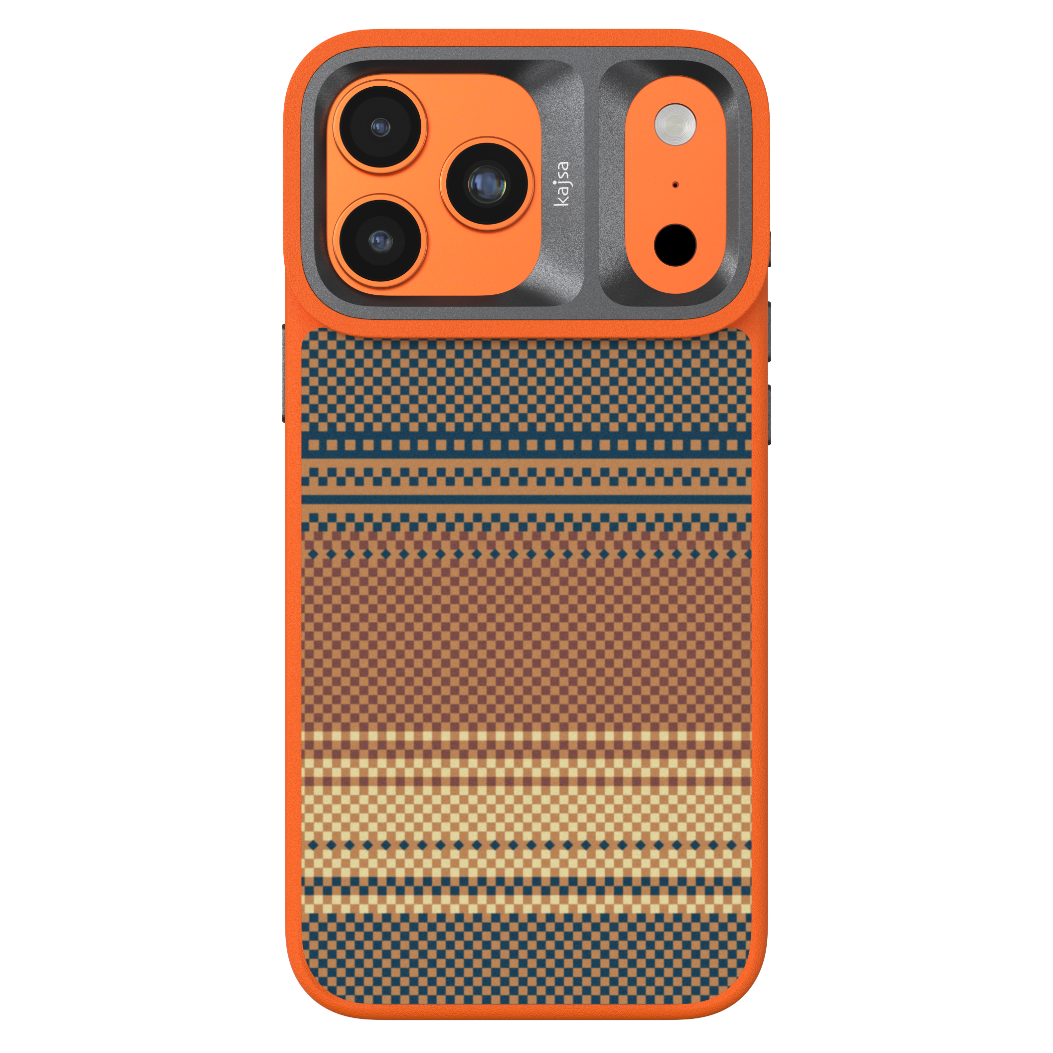 Resort Collection - Gradient Stripe Pattern Back Case for iPhone 17 (MagSafe Compatible)