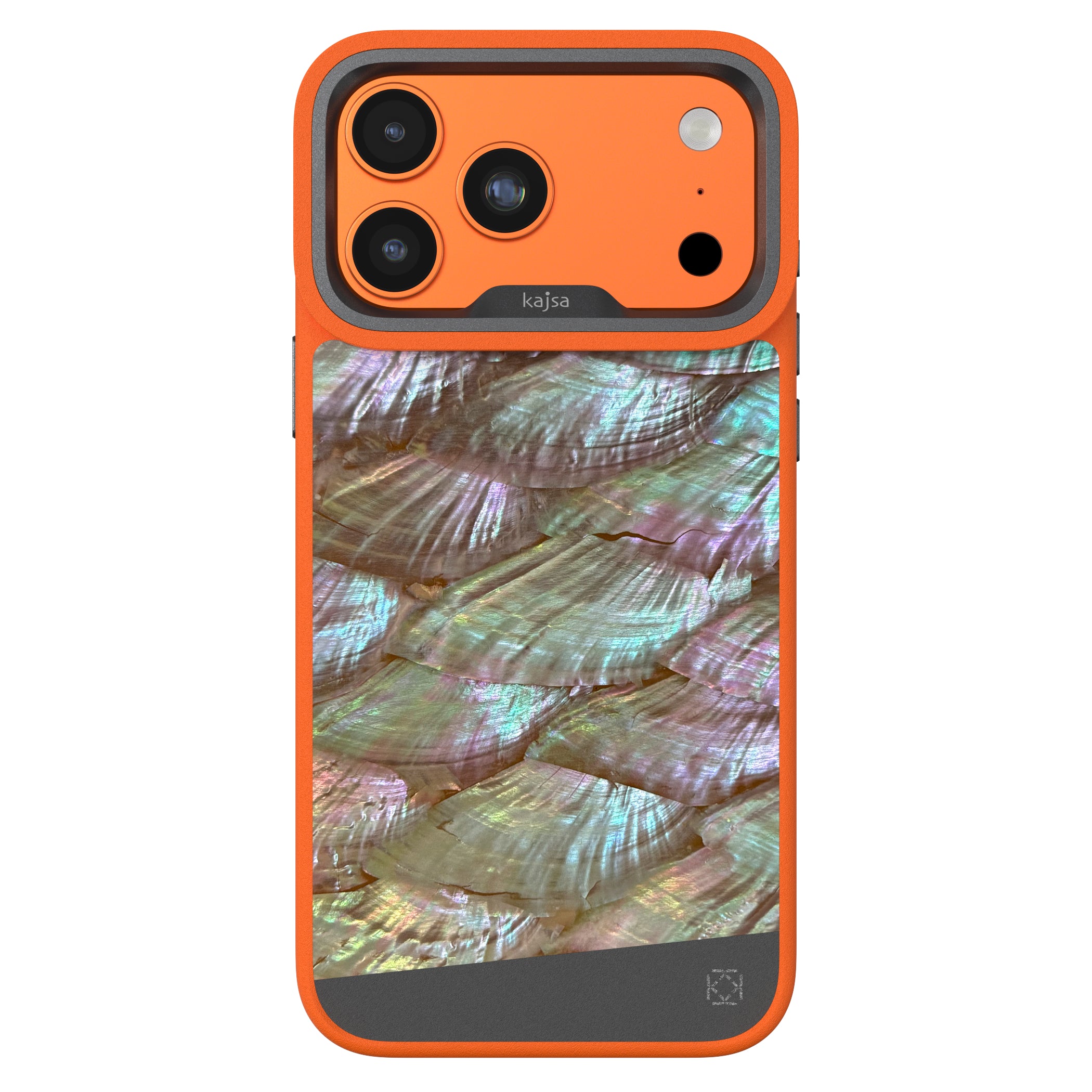 Glamorous Collection - Pearl Patchwork Back Case for iPhone 17 (MagSafe Compatible)