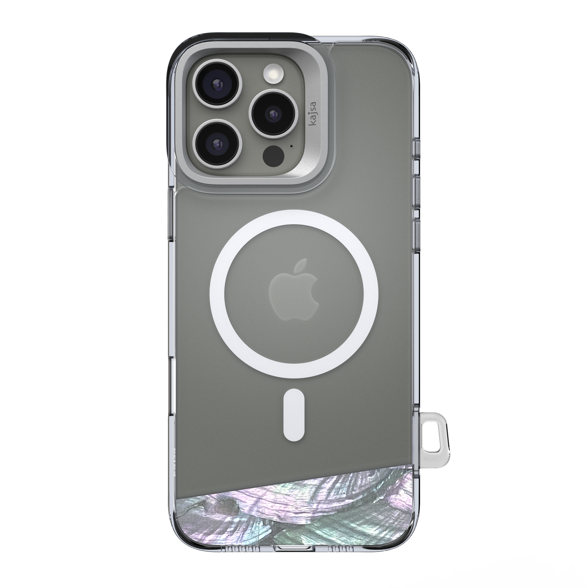 Trans-Shield Collection - Pearl Back Case for iPhone 16 (MagSafe Compatible)-Phone Case-kajsa-phone case - phone cases- phone cover- iphone cover- iphone case- iphone cases- leather case- leather cases- DIYCASE - custom case - leather cover - hand strap case - croco pattern case - snake pattern case - carbon fiber phone case - phone case brand - unique phone case - high quality - phone case brand - protective case - buy phone case hong kong - online buy phone case - iphone‎手機殼 - 客製化手機殼 - samsung ‎手機殼 - 香港手機