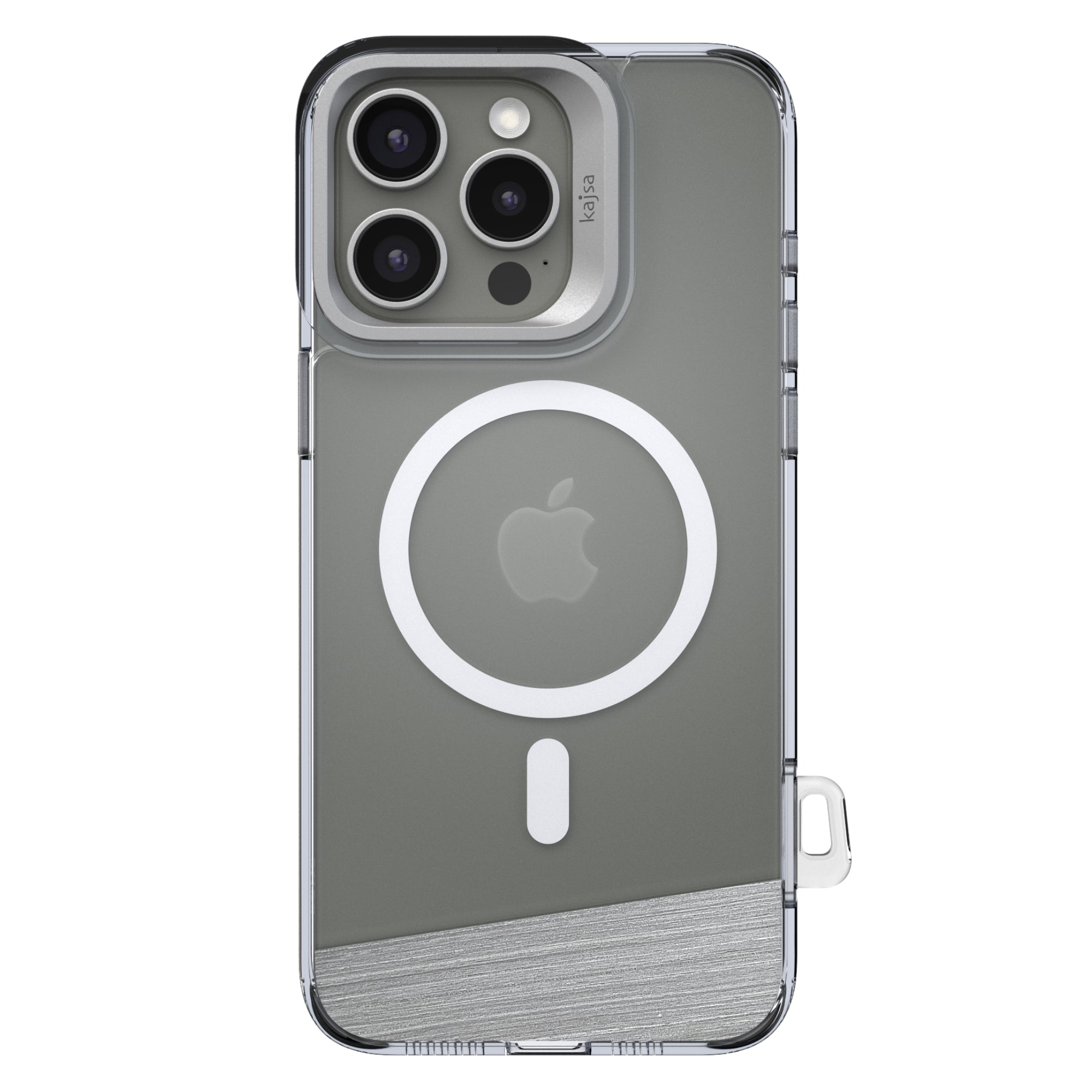 Trans-Shield Collection - Lumber Back Case for iPhone 15 (MagSafe Compatible)