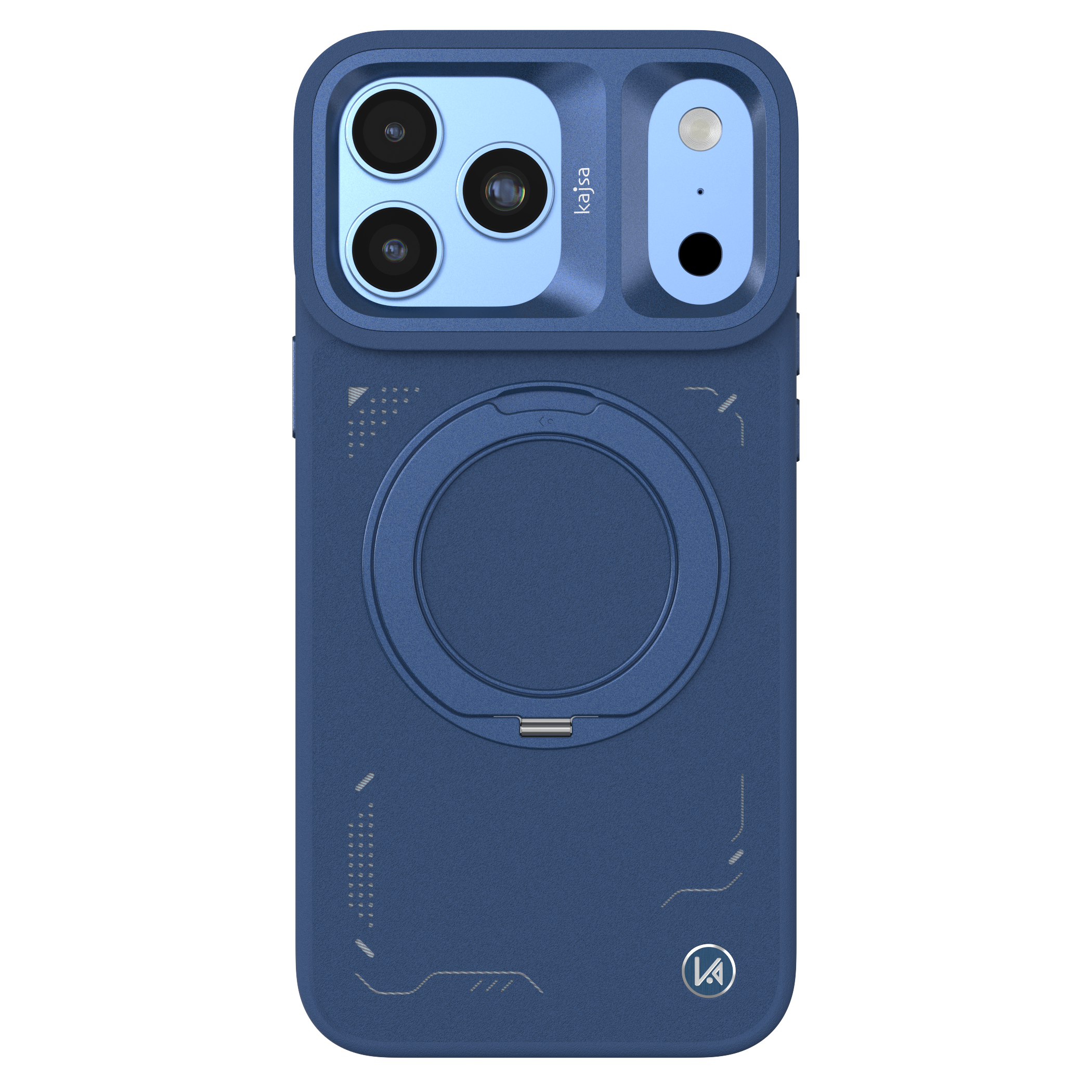 GeoRing Collection - Circuit Back Case for iPhone 18 (MagSafe Compatible)