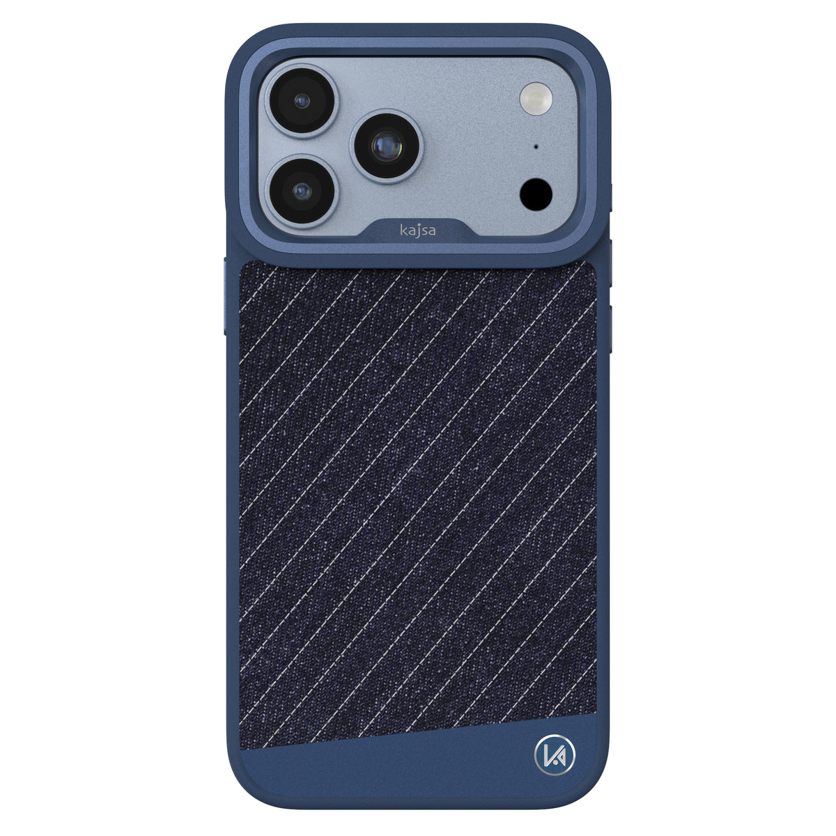 Denim Collection - Stripe Gentleman Back Case for iPhone 18 (MagSafe Compatible)