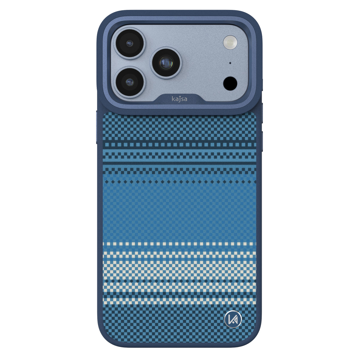 Resort Collection - Gradient Stripe Pattern Back Case for iPhone 18 (MagSafe Compatible)