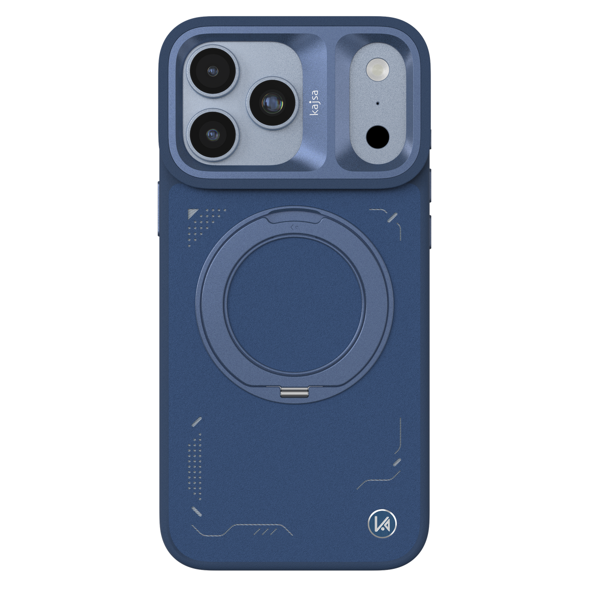GeoRing Collection - Circuit Back Case for iPhone 18 (MagSafe Compatible)
