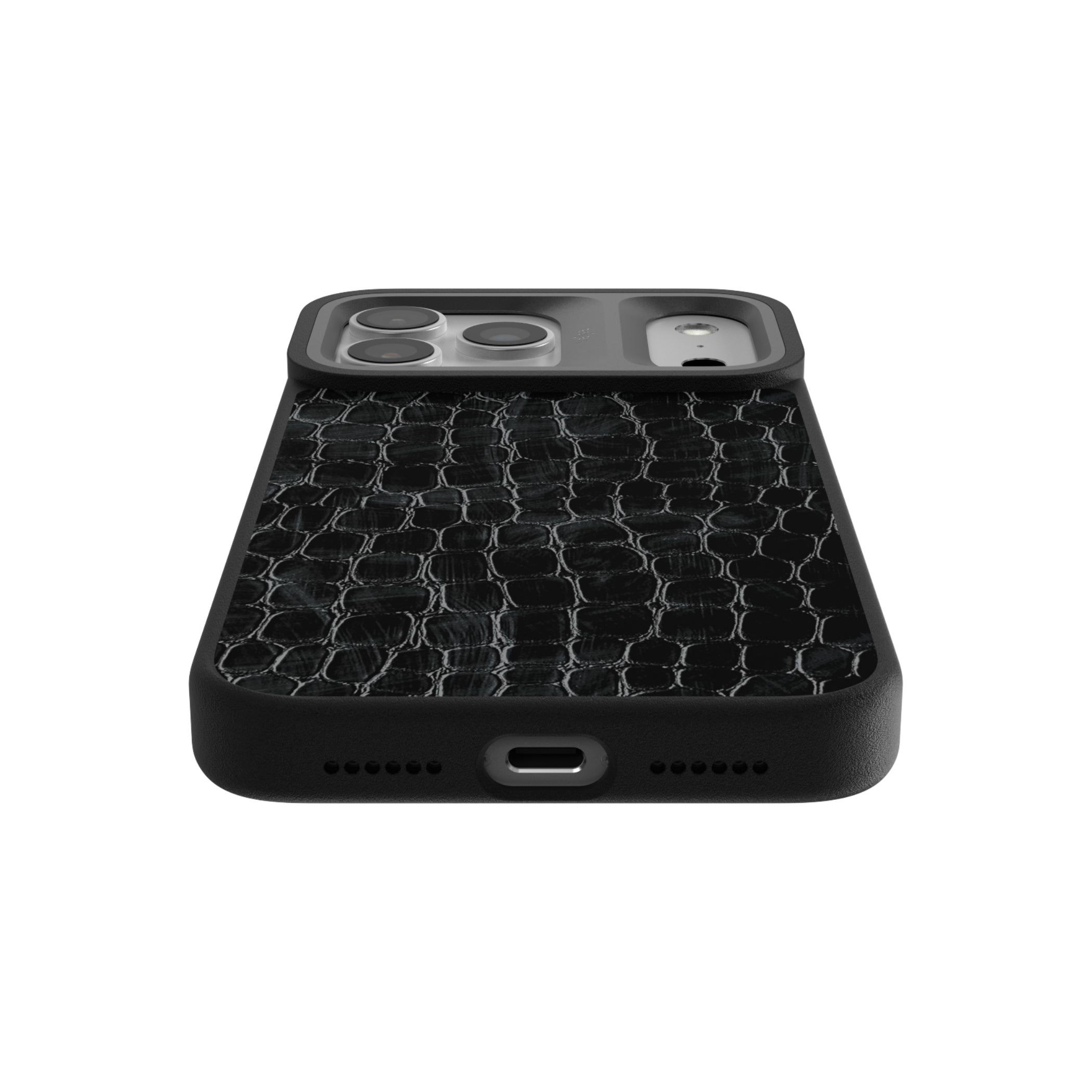 Glamorous Collection - Stone Pattern Back Case for iPhone 17 (MagSafe Compatible)