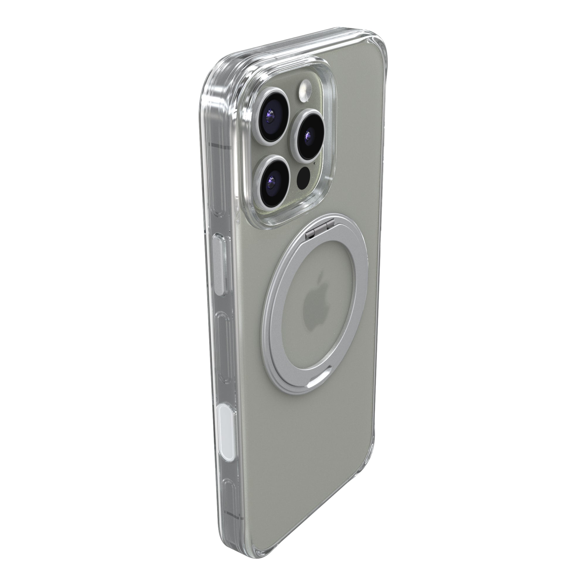 Trans-Shield Collection - Swivel Full PC Back Case for iPhone 16 (MagSafe Compatible)