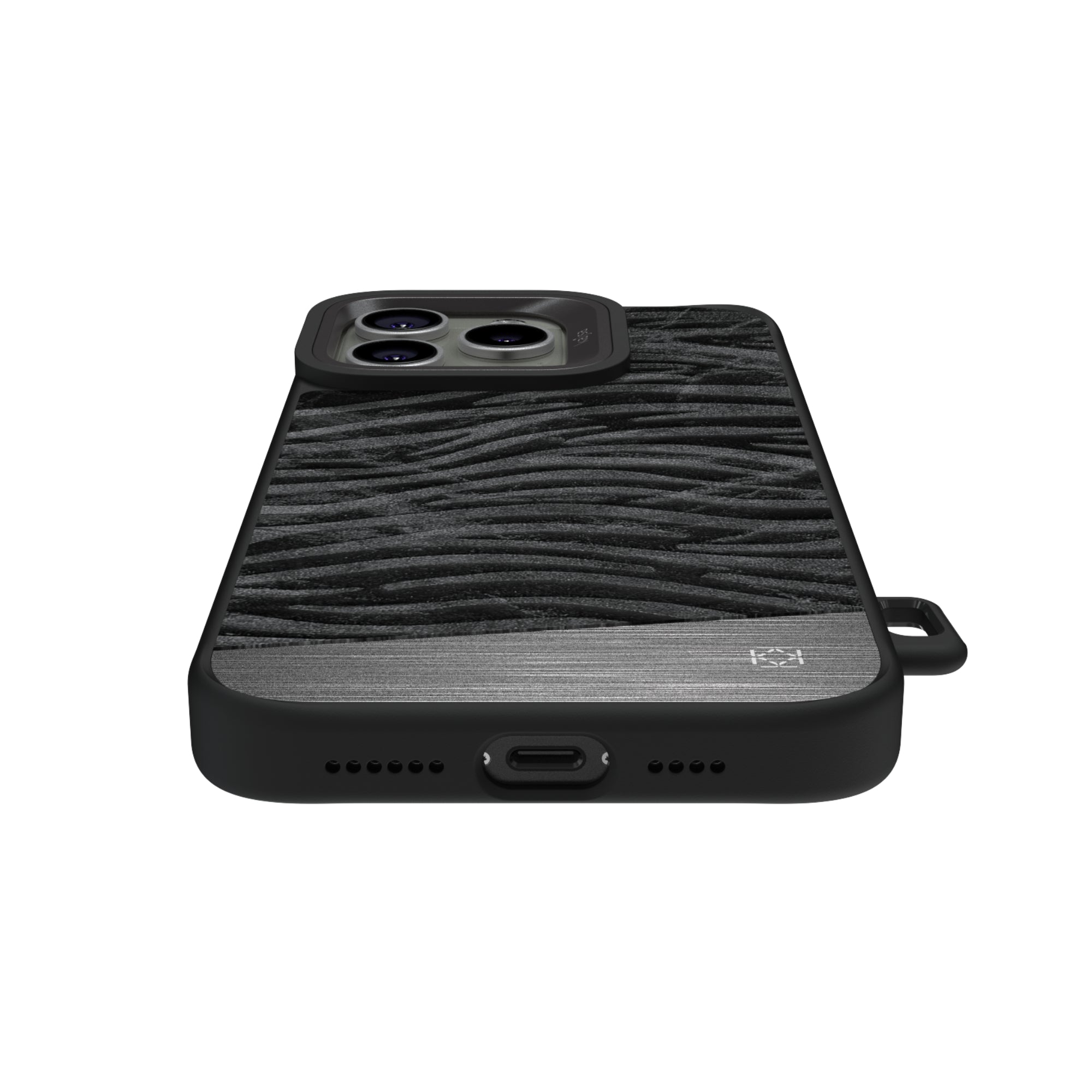 Glamorous Collection - Titanium Aquatic Back Case for iPhone 16 (MagSafe Compatible)-Phone Case-kajsa-phone case - phone cases- phone cover- iphone cover- iphone case- iphone cases- leather case- leather cases- DIYCASE - custom case - leather cover - hand strap case - croco pattern case - snake pattern case - carbon fiber phone case - phone case brand - unique phone case - high quality - phone case brand - protective case - buy phone case hong kong - online buy phone case - iphone‎手機殼 - 客製化手機殼 - samsung ‎手機